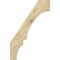 Ekena Millwork 6"W x 24"D x 36"H Balboa Rough Sawn Knee Brace, Douglas Fir BRC06X24X36BOA00RDF - alternate 3